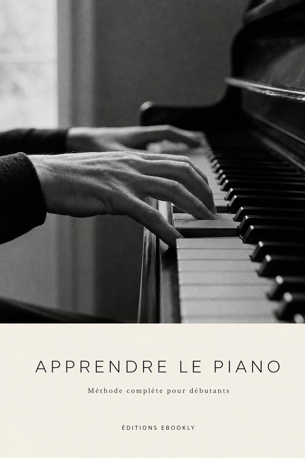Ebook « Apprendre le piano — De zéro à ton premier morceau en 30 jours »
